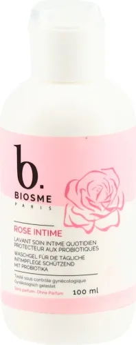 Biosme Waschgel Intimpflege Rose Probiotika (100ml)