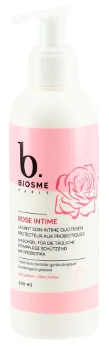 Biosme Waschgel Intimpflege Rose Probiotika (200ml)