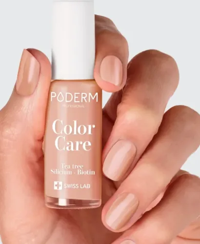 PODERM Vernis Color Care Nude beige (8ml)