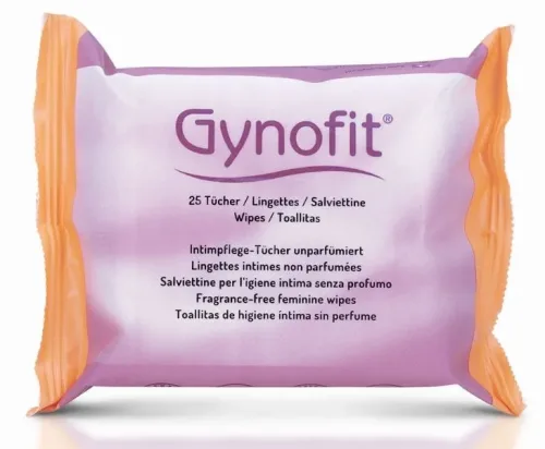 Gynofit, Gynofit - Intimpflege-Tücher unparfümiert - Orange - 25 Tücher