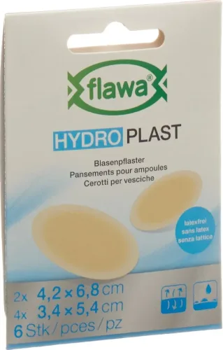 FLAWA HYDRO Blasenpflaster 2 Grössen (6 Stk)