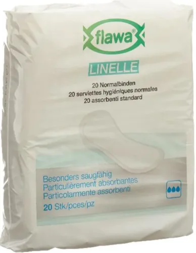 FLAWA Linelle Normalbinden (20 Stk)