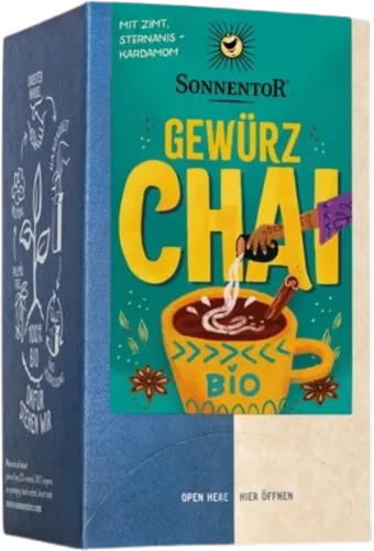 Sonnentor Gewürz Chai bio (18 Beutel)