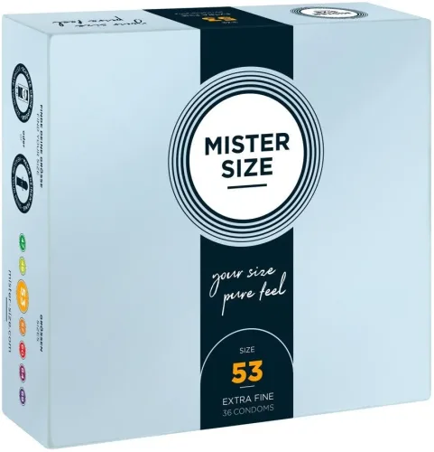 MISTER SIZE 53 Kondome (36 Stk)