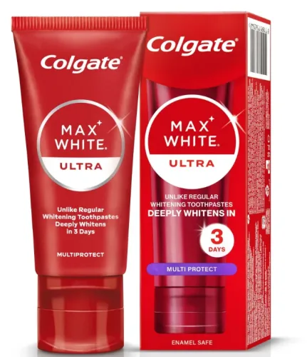Colgate - Max White Ultra Multiprotect Zahnpasta, 50 ml