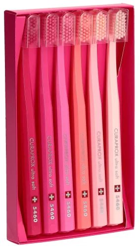 CURAPROX CS 5460 Pink Zahnbürsten, Limited Edition (6 Stk)