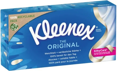 Kleenex Original Kosmetiktücher, 3-lagig (24x72 Stk)