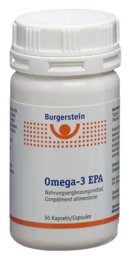 Burgerstein, BURGERSTEIN Omega 3-EPA Kaps 50 Stk