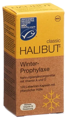 Halibut Classic Winter-Prohylaxe Kapseln (120 Stk)