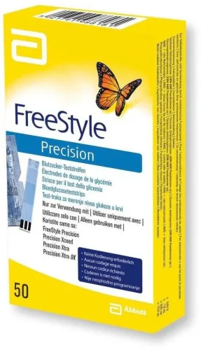 Abbott FreeStyle Precision Teststreifen (50 Stk)