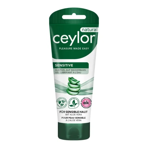 Ceylor, Ceylor - Natural Sensitive Wasserbasiertes Gleitgel - 100ml