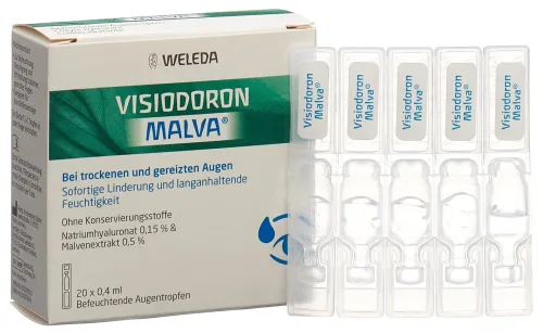 Weleda, VISIODORON MALVA Gtt Opht 20 Monodos 0.4 ml