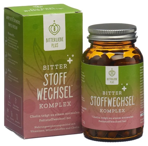 BITTERLIEBE Stoffwechsel Komplex Kapseln (90 Stk)