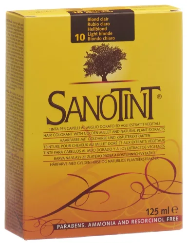 Sanotint Haarfarbe 10 hellblond (125ml)
