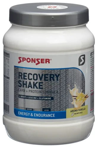 Sponser Recovery Shake Vanille (900g)