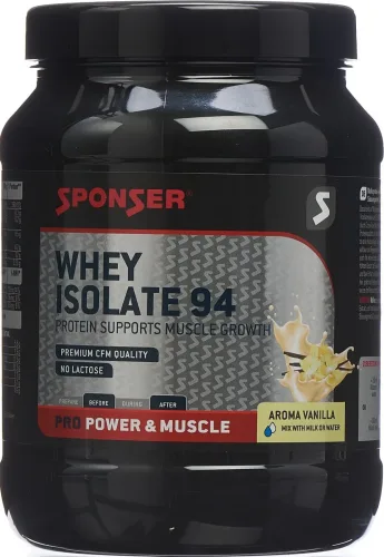 Sponser Whey Isolate Protein 94 Vanille (425g)