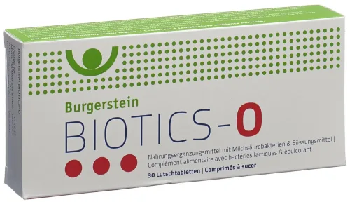 Burgerstein, BURGERSTEIN Biotics-O Tabl Blist 30 Stk