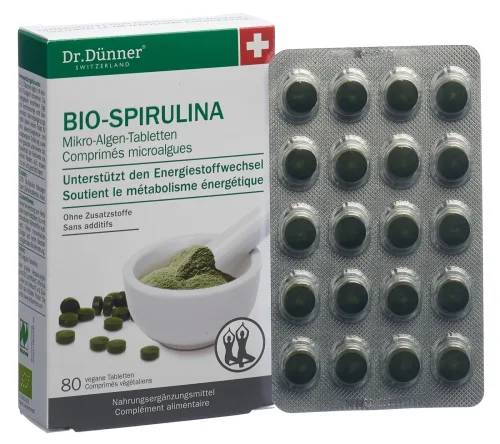 Dr.Dünner, Dr.Dünner Bio Spirulina 80 Stück
