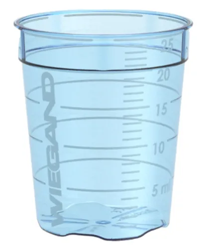 Wiegand MediBecher Multi blau, 25ml (47 Stk)