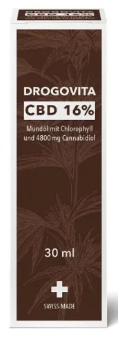 undefined, Drogovita CBD Mundöl 16% (30ml)