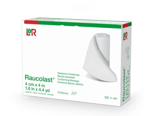 Raucolast elastische Fixierbinde 8cmx4m (20 Stk)
