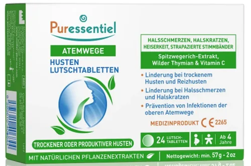 Puressentiel Husten-Lutschtabletten (24 Stk)