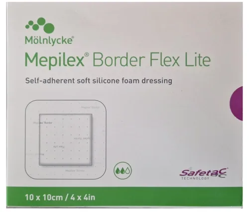 Mepilex Border Flex Lite, 10x10cm (5 Stk)