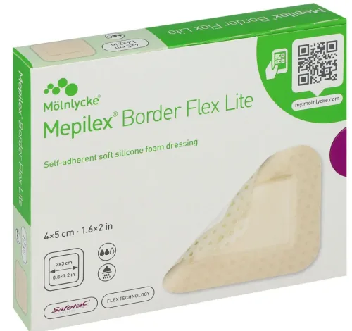 Mepilex Border Flex Lite, 4x5cm (10 Stk)