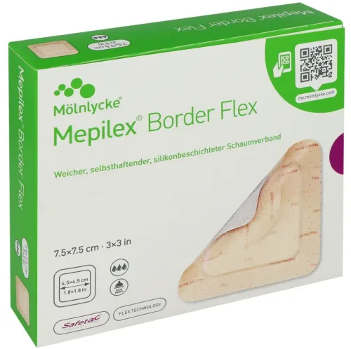 Mepilex Border Flex Lite, 7.5x7.5cm (5 Stk)