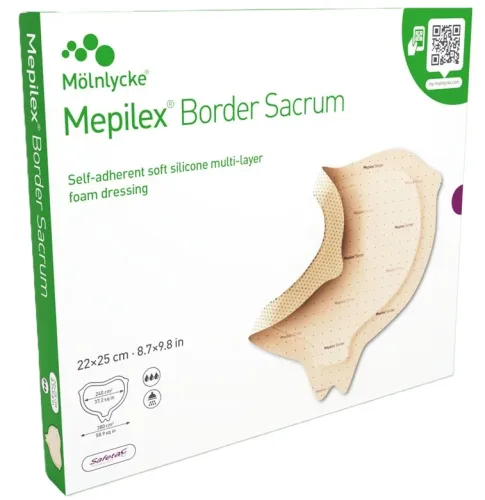 Mepilex Border Sacrum Schaumverband, 22x25cm (5 Stk)