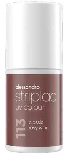 Alessandro, Alessandro - Striplac UV Colour Italian Chic, 6.5 ml, Rosy Wind