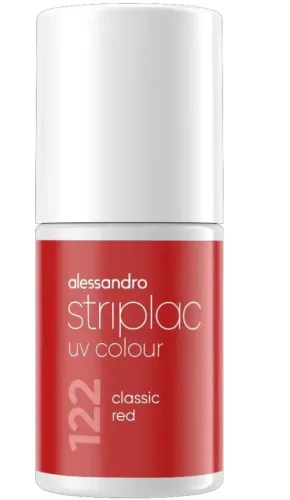 Alessandro, Alessandro - Striplac UV Colour Classic Red, 6.5 ml
