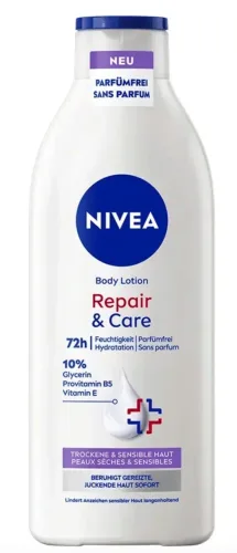 Nivea - Repair & Care Sensitive Body Lotion, 250 ml