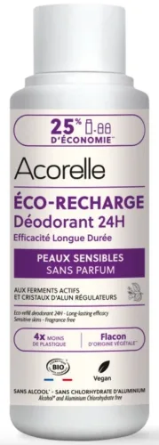 Acorelle Deo 24h Roll-on emfpindliche Haut Refill (100ml)