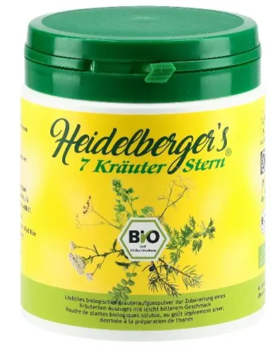 HEIDELBERGERS 7 Kräuter Stern Bio Tee (250g)