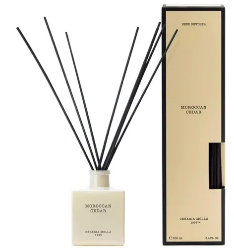 Cereria Mollá Diffuser mit Duftstäbchen Moroccan Cedar (100ml)