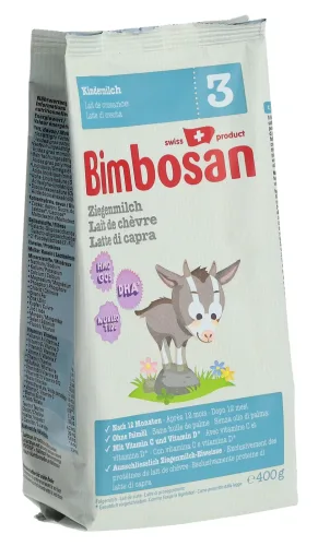 Bimbosan Ziegenmilch 3 Nachfüllpackung (400g)