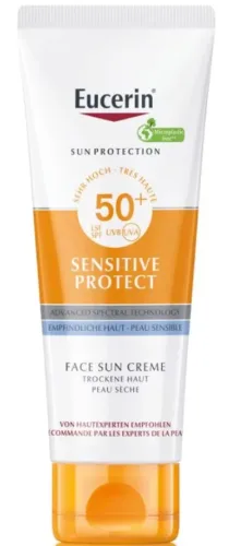 undefined, Eucerin Sensitive Protect Face Sun Creme 50+ 50 ml