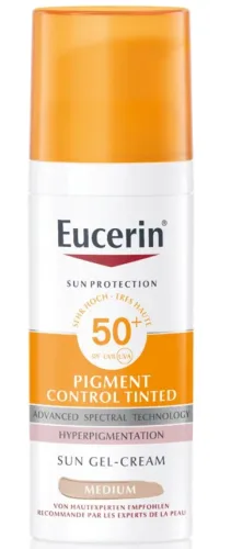 Eucerin - Pigment Control Fluid getönt Medium LSF 50+, Sun, 50 ml