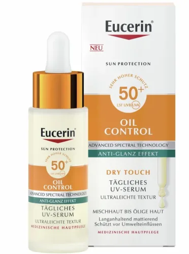 Eucerin - SUN Face Oil Control UV-Serum  LSF50+, 30 ml