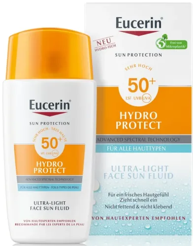 Eucerin - Face Hydro Protect LSF 50+, Sun, 50 ml