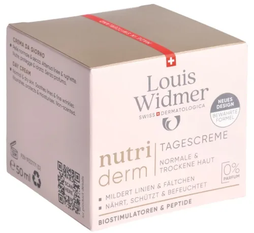 Louis Widmer Nutriderm Tagescreme unparfümiert (50ml)