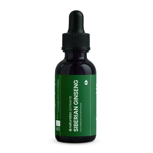 Naturetec Bio Siberian Ginseng Flüssigextrakt (30ml)