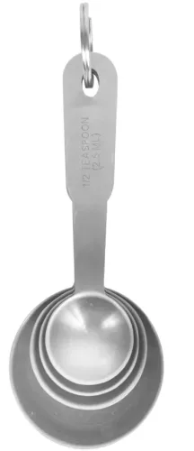 Gault Millau Messlöffel 0.15dl, silber (1 Stk)
