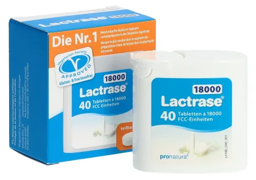 Lactrase 18.000 FCC Tabletten (40 Stk)