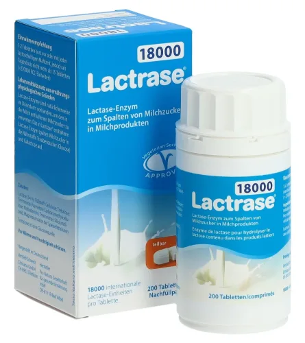 Lactrase 18.000 FCC Tabletten (200 Stk)