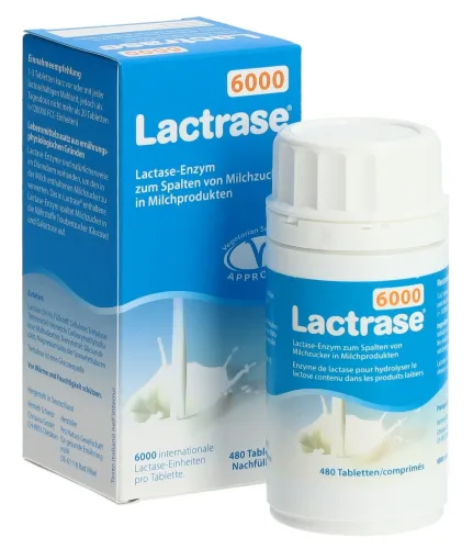 Lactrase 6.000 FCC Tabletten (480 Stk)