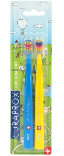 Curaprox Kids Duo Kinderzahnbürste (2 Stk)