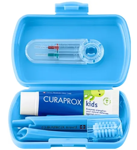 CURAPROX - Kids Travel-Set blau, Set