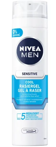 Nivea, Nivea - Men Sensitive Cool Rasiergel, 200 ml